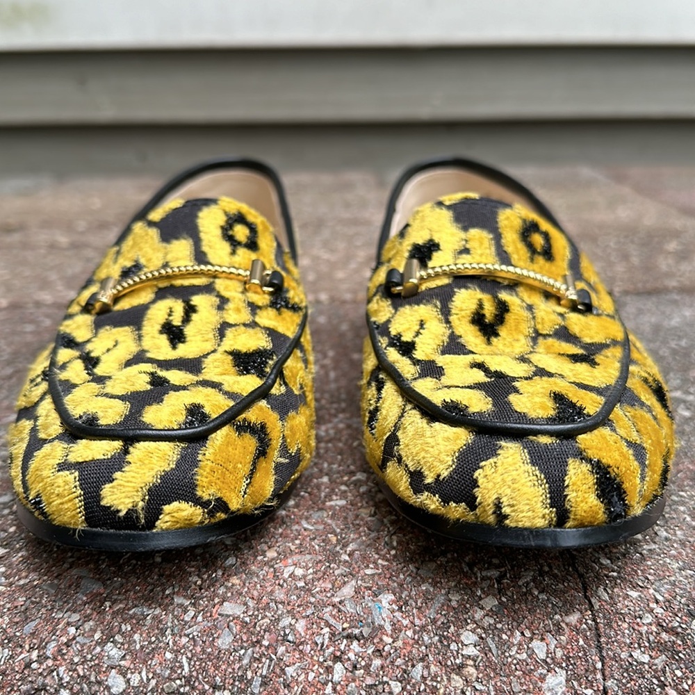 Leopard Loafers Black Yellow - Picture 3 of 10